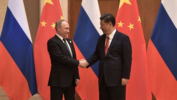 Рабочая поездка президента РФ В. Путина в Китай - Sputnik Кыргызстан