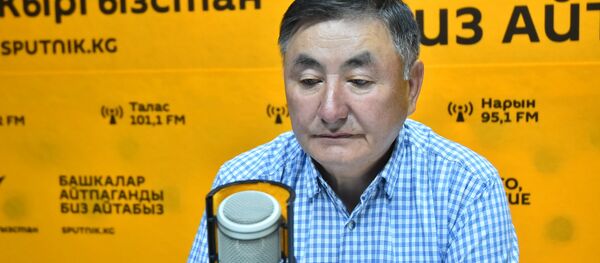 Директор Национального центра охраны материнства и детства Камчыбек Узакбаев во время интервью корреспонденту Sputnik Кыргызстан - Sputnik Кыргызстан