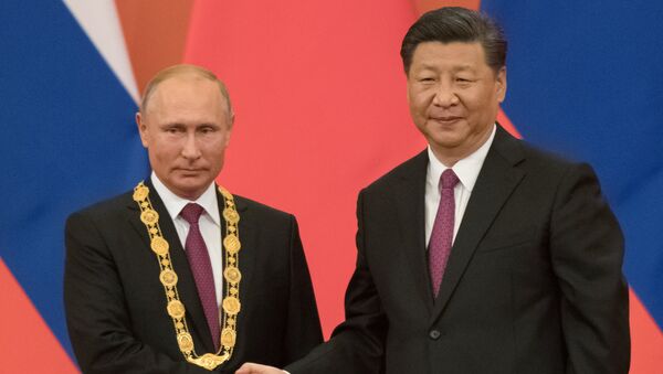 Государственный визит президента РФ В. Путина в Китай - Sputnik Кыргызстан