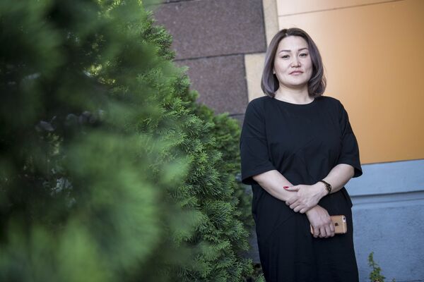 Продюсер фильма Делбирим по мотивам повести Чингиза Айтматова Тополек мой в красной косынке Паризат Жакыпбекова - Sputnik Кыргызстан