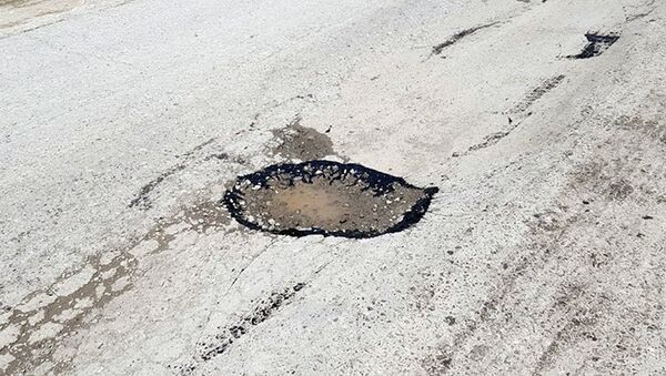 Ремонт дороги в Ноокатском районе - Sputnik Кыргызстан