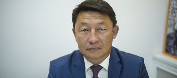 Жогорку Кеңештин Республика — Ата-Журт фракциясынын депутаты Кенжебек Бокоев - Sputnik Кыргызстан