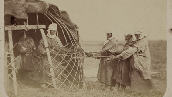 Архивные кадры кыргызов в 1865-1872 годах - Sputnik Кыргызстан