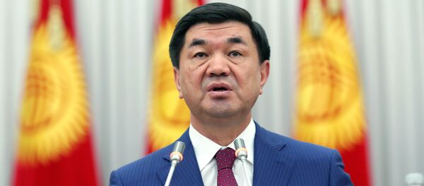 Отчет о работе правительства КР за 2017 год в ЖК - Sputnik Кыргызстан