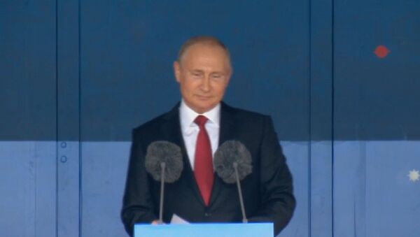 Выступление Путина и главы FIFA на чемпионате мира — прямой эфир - Sputnik Кыргызстан