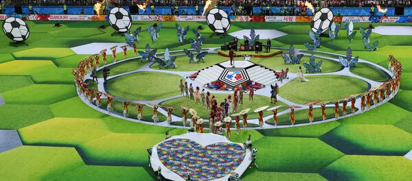 Церемония открытия ЧМ-2018 по футболу - Sputnik Кыргызстан