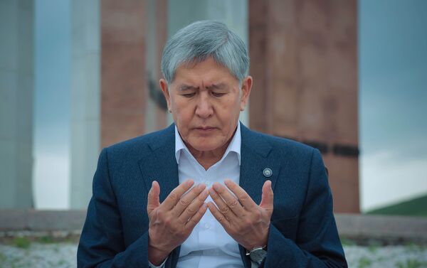 Экс-президент Кыргызской Республики, председатель СДПК Алмазбек Атамбаев - Sputnik Кыргызстан