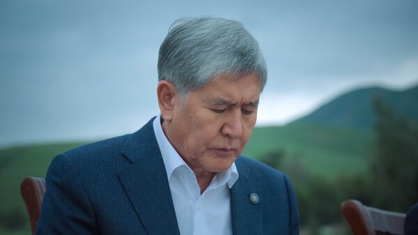 Бывший президент Алмазбек Атамбаев. Архивное фото - Sputnik Кыргызстан