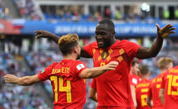 Футбол. ЧМ-2018. Матч Бельгия - Панама Футбол. ЧМ-2018. Матч Бельгия - Панама - Sputnik Кыргызстан