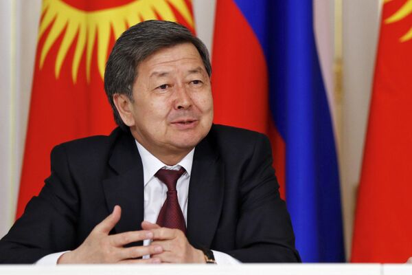 Жантөрө Сатыбалдиев — КРдин мурунку премьер-министри - Sputnik Кыргызстан