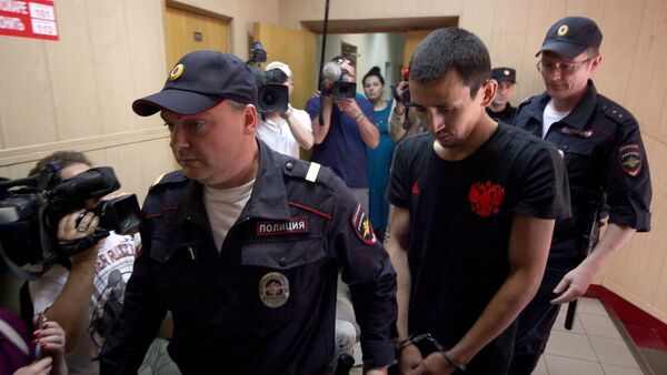 Суд над таксистом Анарбеком уулу Чынгызом, сбившего пешеходов в центре Москвы - Sputnik Кыргызстан
