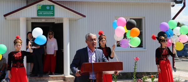 Открытие детского сада в селе Жел-Арык Кеминского района - Sputnik Кыргызстан