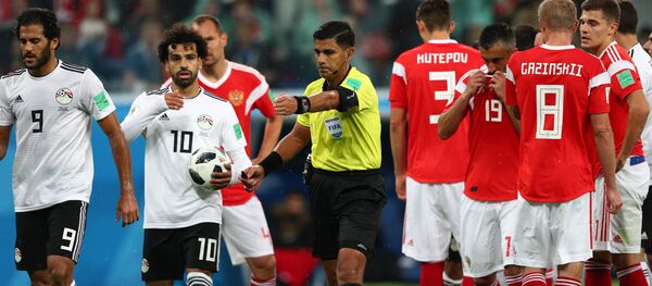 Футбол. ЧМ-2018. Матч Россия - Египет - Sputnik Кыргызстан