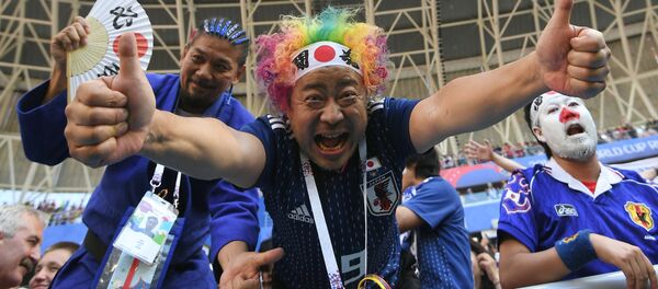 Япониялык футбол күйөрмандары - Sputnik Кыргызстан