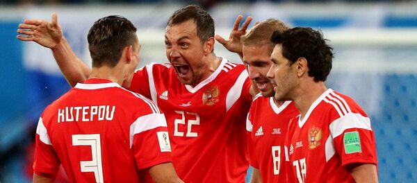 Футбол. ЧМ-2018. Матч Россия - Египет - Sputnik Кыргызстан