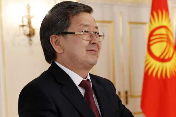 Экс-премьер-министр КР Жанторо Сатыбалдиев - Sputnik Кыргызстан