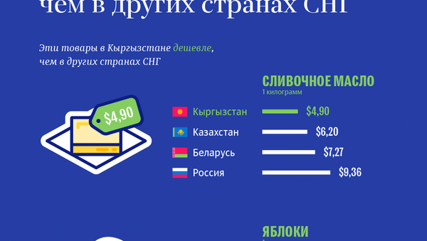 Какие товары в Кыргызстане стоят дешевле, чем в других странах СНГ - Sputnik Кыргызстан