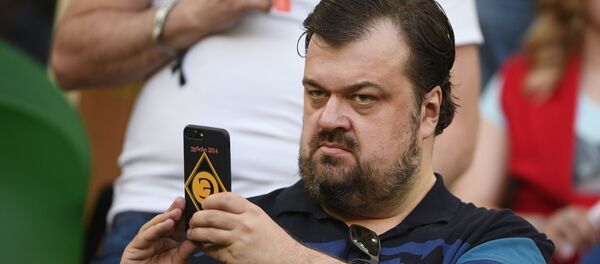 Спортивный комментатор Василий Уткин. Архивное фото - Sputnik Кыргызстан