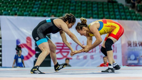Международный турнир по женской борьбе China Open в Китае - Sputnik Кыргызстан