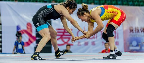 Спортчу Айсулуу Тыныбекова Кытайдын Тайюань шаарында өтүп жаткан Chine Open деп аталган мелдеште күмүш медаль утту - Sputnik Кыргызстан