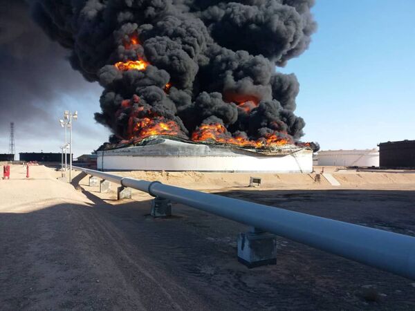 Нефтяной терминал Рас-Лануф в Ливии - Sputnik Кыргызстан