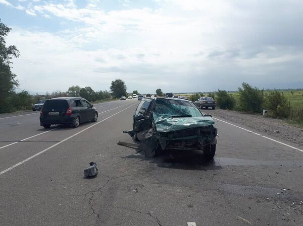 ДТП на трассе Бишкек — Нарын — Торугарт - Sputnik Кыргызстан