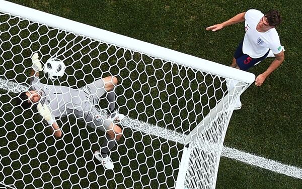 Сборная Англии победила команду Панамы в рамках группового этапа Чемпионата мира по футболу со счетом 6:1. - Sputnik Кыргызстан