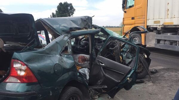 ДТП на трассе Бишкек — Нарын — Торугарт - Sputnik Кыргызстан