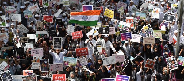 Протесты против изнасилований в Индии. Архивное фото - Sputnik Кыргызстан