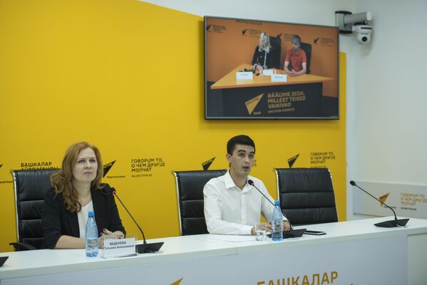 Видеомост состоялся 29 мая в мультимедийном пресс-центре Sputnik Кыргызстан - Sputnik Кыргызстан