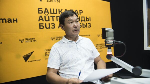 Руководителем национальной сборной Кыргызстана по кок-бору Мыктыбек Туташев Руководителем национальной сборной Кыргызстана по кок-бору Мыктыбек Туташев - Sputnik Кыргызстан