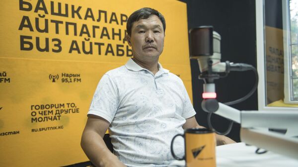 Руководителем национальной сборной Кыргызстана по кок-бору Мыктыбек Туташев Руководителем национальной сборной Кыргызстана по кок-бору Мыктыбек Туташев - Sputnik Кыргызстан