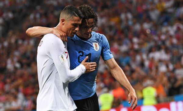 Футбол. ЧМ-2018. Матч Уругвай - Португалия - Sputnik Кыргызстан