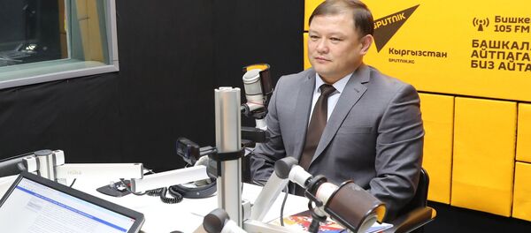 Жогорку Кеңештин төрагасы Дастан Жумабеков. Архив - Sputnik Кыргызстан