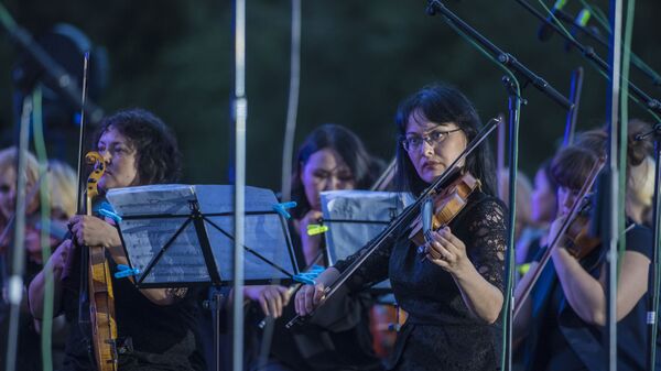 Концерт под открытым небом. Архивное фото - Sputnik Кыргызстан