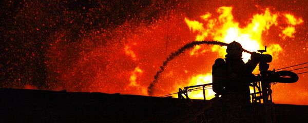 Пожар в московском ночном клубе Опера Пожар в московском ночном клубе Опера - Sputnik Кыргызстан