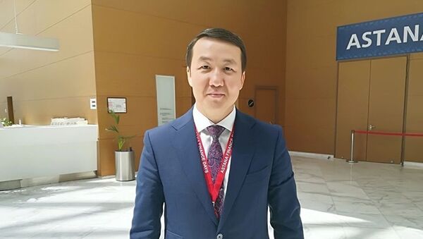 Руководитель практики по управленческому и риск-консультированию KPMG в Казахстане и Центральной Азии Сакен Жумашев - Sputnik Кыргызстан