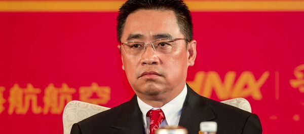 Председатель совета директоров и соучредитель китайского конгломерата Hainan Airlines (HNA) Group Ван Цзянь. Архивное фото - Sputnik Кыргызстан