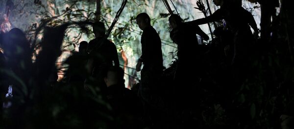 Спасательная операция в пещере Тхам Луанг на севере Таиланда - Sputnik Кыргызстан