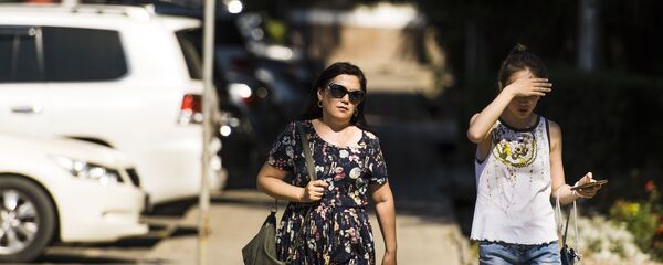 Аномальная жара в Бишкеке - Sputnik Кыргызстан