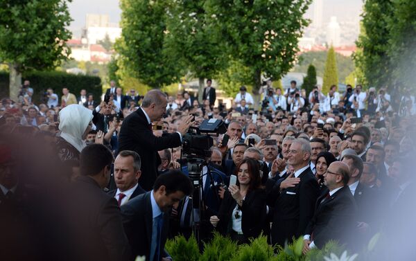 Эрдоган принес присягу 9 июля, он официально вступил в должность президента после переизбрания - Sputnik Кыргызстан