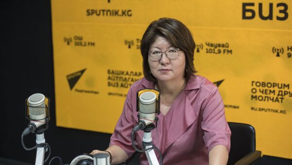 Маданият, маалымат жана туризм министринин орун басары Айнура Темирбекова - Sputnik Кыргызстан