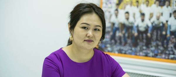 Эне жана баланы коргоо боюнча улуттук борбордун төрөт бөлүмүнүн акушер-гинекологу Наргиза Ормонбекова. Архив - Sputnik Кыргызстан