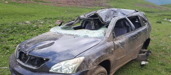 ДТП в Токтогульском районе Джалал-Абада - Sputnik Кыргызстан