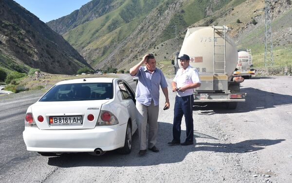 Акция 11-июлда өтүп, анын алкагында 60ка чукул автоунаа токтотулган. - Sputnik Кыргызстан