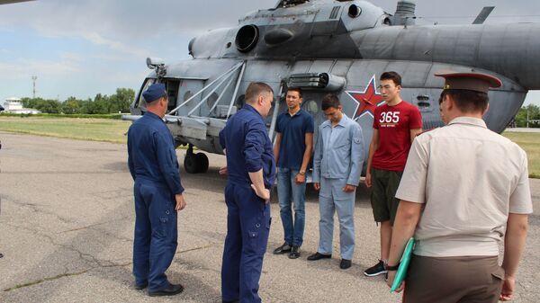 Тренировочный полет авиабазы ОДКБ Кант - Sputnik Кыргызстан
