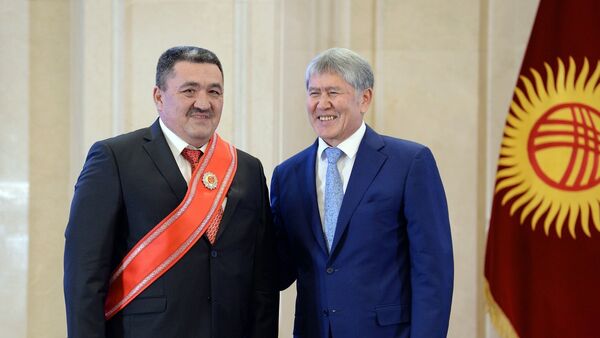 Церемония награждения государственными наградами в резиденции Ала-Арча - Sputnik Кыргызстан