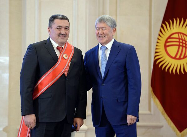 Церемония награждения государственными наградами в резиденции Ала-Арча - Sputnik Кыргызстан