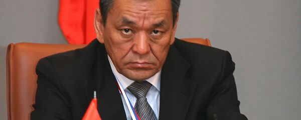 Мурдагы ички иштер министри Молдомуса Конгантиев. Архив Мурдагы ички иштер министри Молдомуса Конгантиев. Архив - Sputnik Кыргызстан