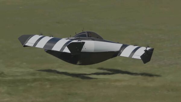 Представлен летающий автомобиль. Видео испытаний - Sputnik Кыргызстан